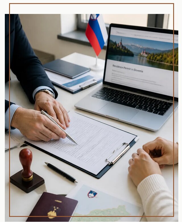 Оформление вида на жительство в Словении под ключ в Новокуйбышевске