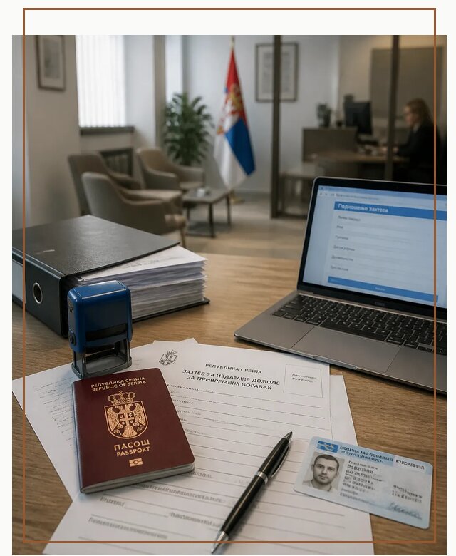 Оформление ПМЖ в Сербии для переезда в Новокуйбышевске под ключ